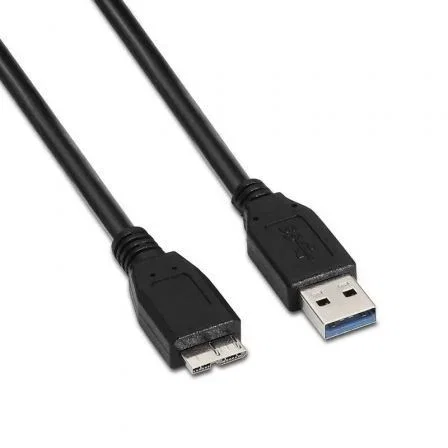 Aisens Cable USB 3.2 Gen 1 (3.1 Gen 1) A a Micro-USB B, 2m, Negro